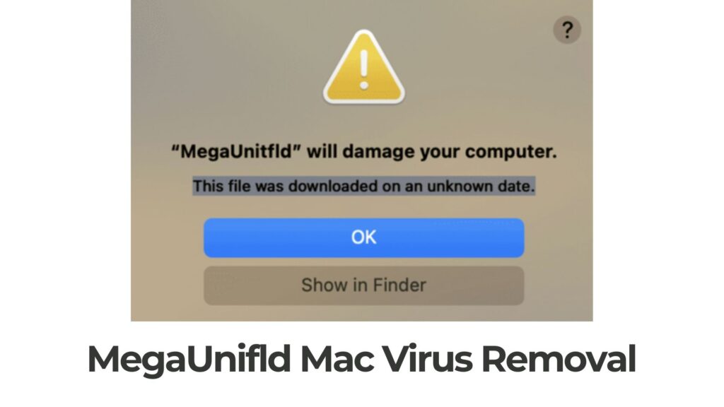 MegaUnit endommagera votre ordinateur Mac - Enlèvement