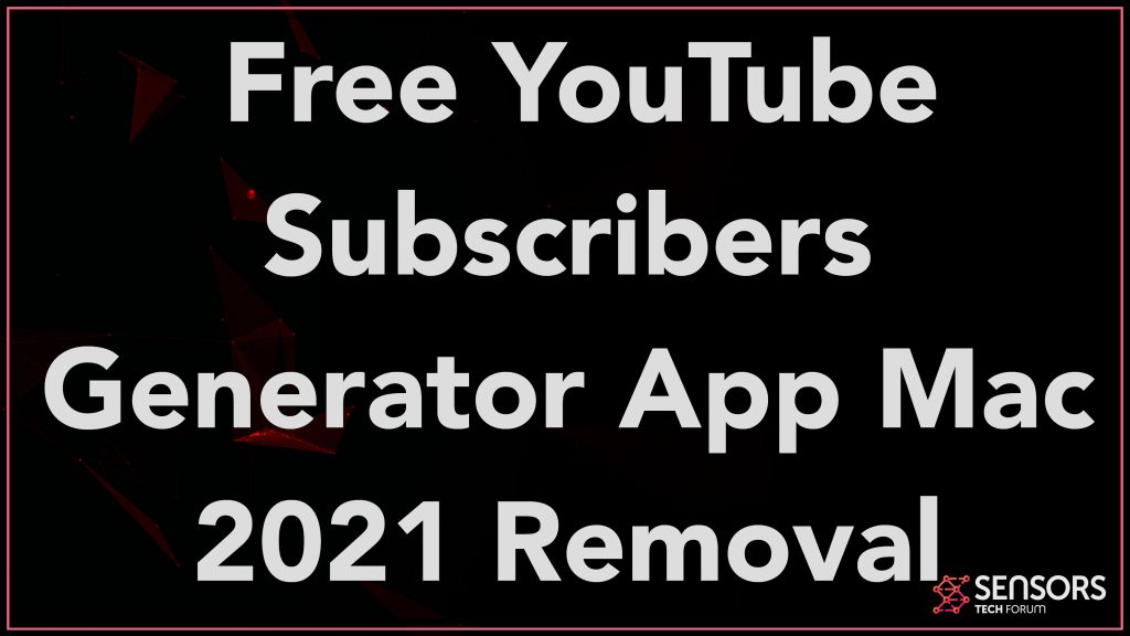 Application gratuite de générateur d'abonnés YouTube pour Mac 2021