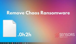 Chaos Virus RyukRansomwareSensorsTechForumを削除します