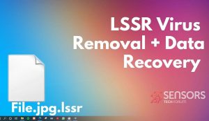 lssr virus file remove sensorstechforum ransomware removal guide