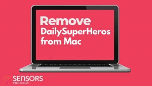 verwijder DailySuperHeros van mac