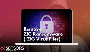 supprimer le guide de suppression du ransomware zig virus sensortechforum