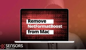 Guide de suppression du virus NetFormatBoost mac sensortechforum