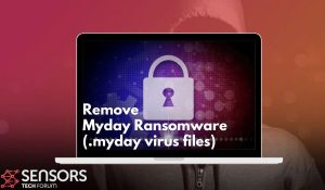Supprimer Myday Ransomware Virus SensorsTechForum