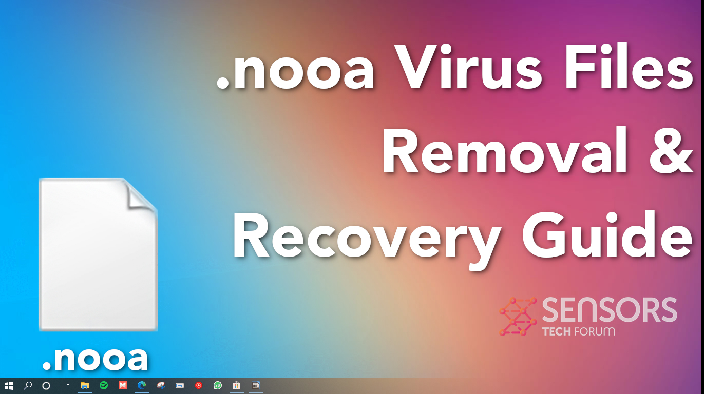 Nooa Virus [.nooa File] Remove & Decrypt Files [Updated]