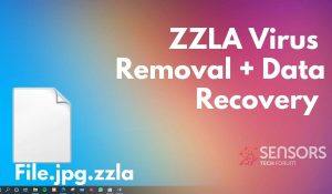 remove zzla virus files sensorstechforum ransomware removal guide
