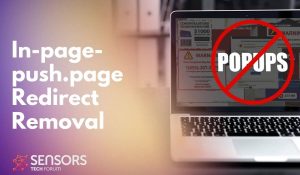 In-page-push.page redirect remove guide sensorstechforum