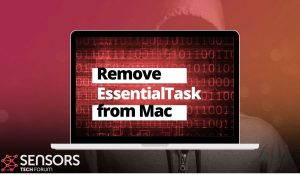 Fjern EssentialTask ​​mac virus sensorstechforum