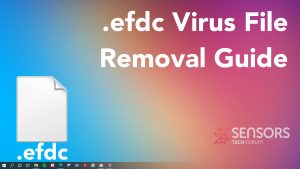 Efdc-virus-fil-fjernelse-opsving-guide-sensorstechforum