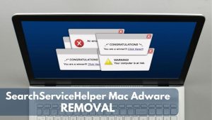 remover SearchServiceHelper mac virus sensorstechforum
