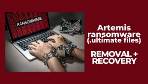 remove artemis ransomware ultimate virus files sensorstechforum guide