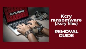 rimuovere il virus ransomware kcry ripristinare i file kcry