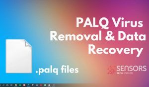 arquivos de vírus palq remover ransomware restaurar dados sensorstechforum guia