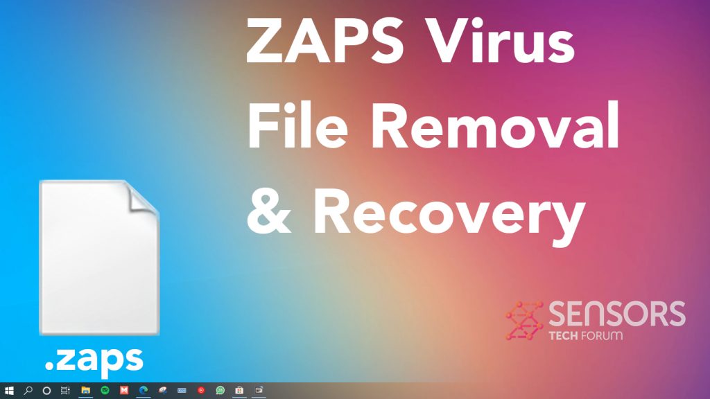 Zaps-Virus-Datei