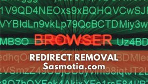 rimuovere gli annunci di reindirizzamento di Sasmotia.com
