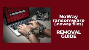 NoWay-Ransomware-Virus Noway-Dateien Anleitung zum Entfernen und Wiederherstellen