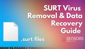 Guida alla rimozione dei file virus Surt SensorsTechForum