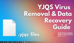 Yjqsウイルスファイルの削除と復号化ガイドsensortechforum