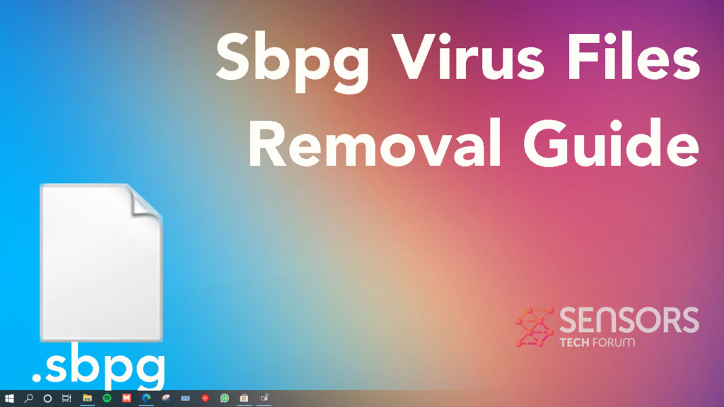 Fichiers de virus Sbpg