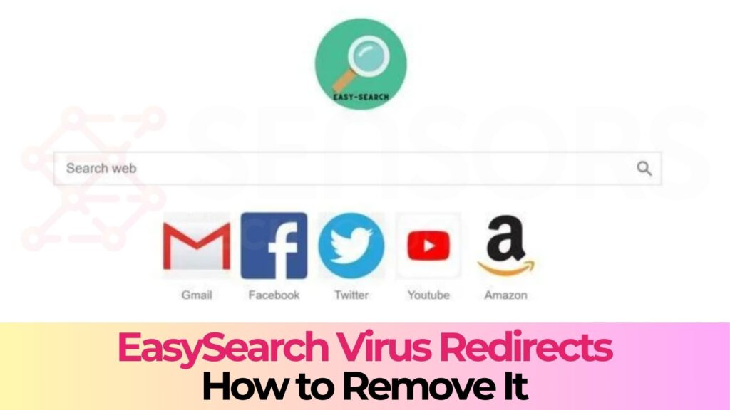 guia de remoção de redirecionamentos de vírus easysearch