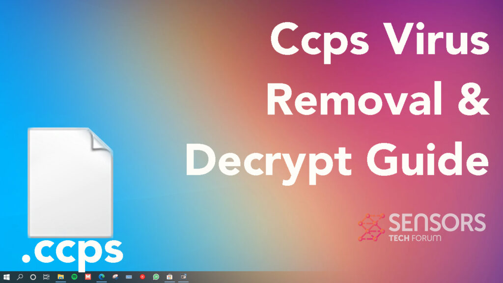 verwijder ccps-virus