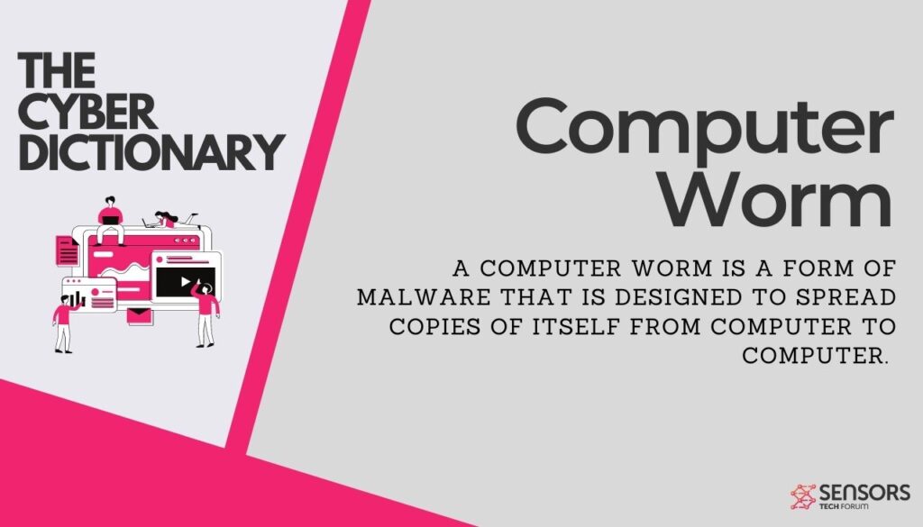 definição de dicionário cibernético de worm de computador