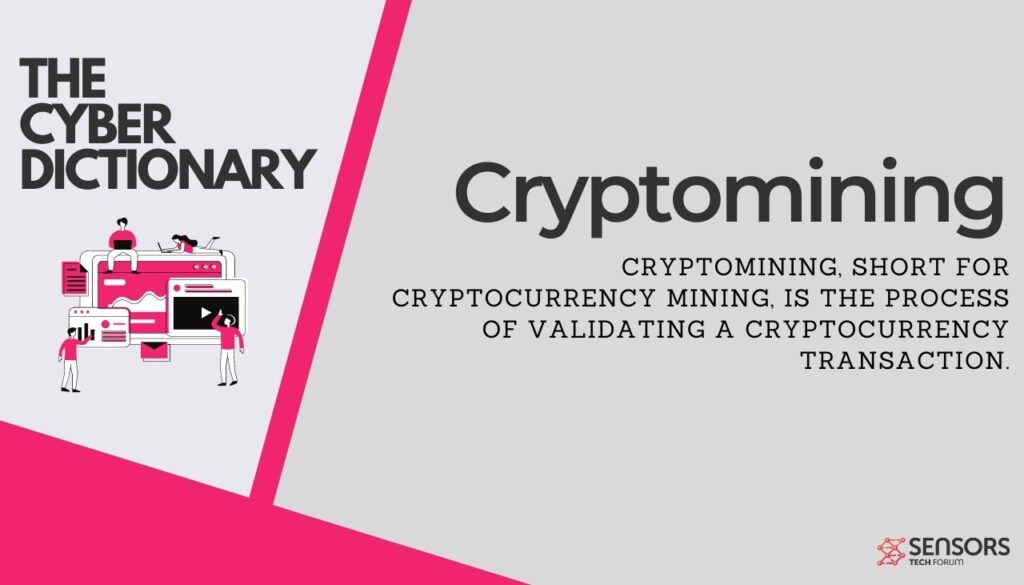 definition af cyberordbog for crypto mining