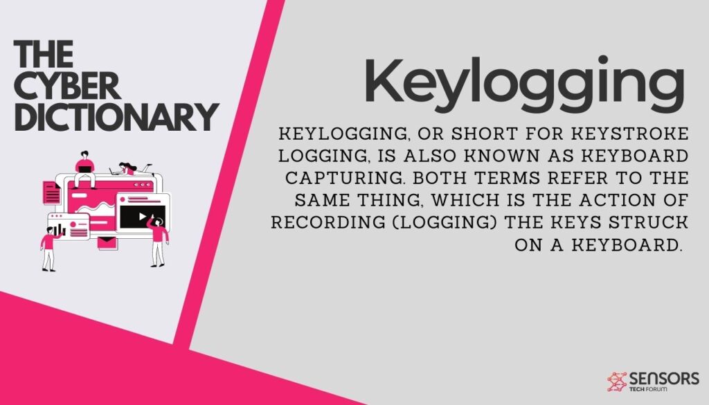 key logging cyber woordenboekdefinitie
