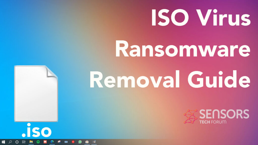 Virus ransomware iso  