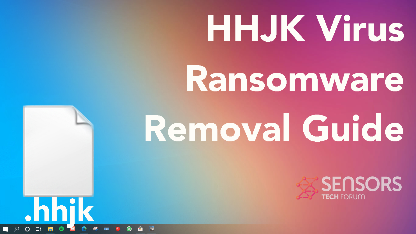 HHJK Virus Ransomware Arquivos Hhjk Retirar Descriptografar Guia 