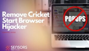 rimuovere cricket avviare browser hijacker-sensorstechforum