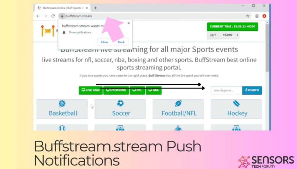 Buffstream.stream Push Notifications