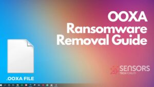 Guida alla rimozione di OOXA Ransomware - Sensorstechforum-com
