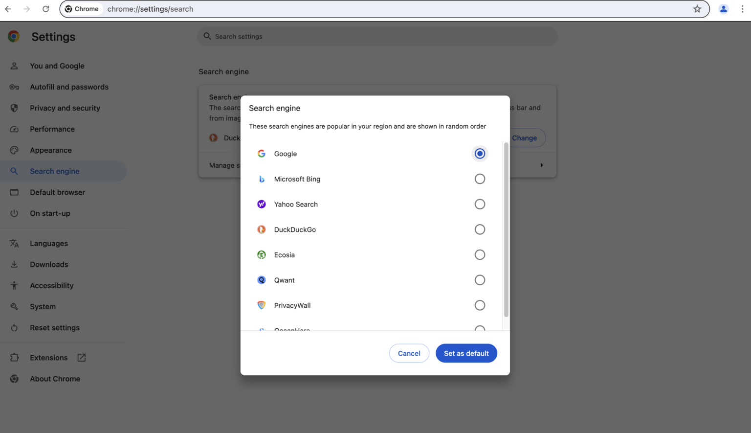 Fix Google Redirects to Yahoo [Ultimate Chrome Guide]