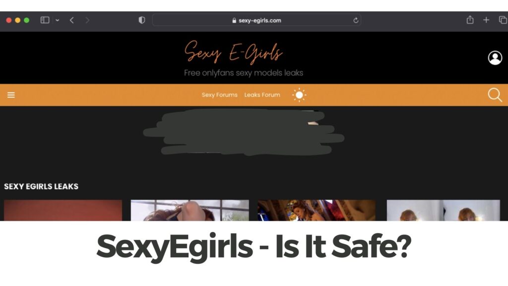 SexyEGirls (sexy-egirls.com) - Er det sikkert?