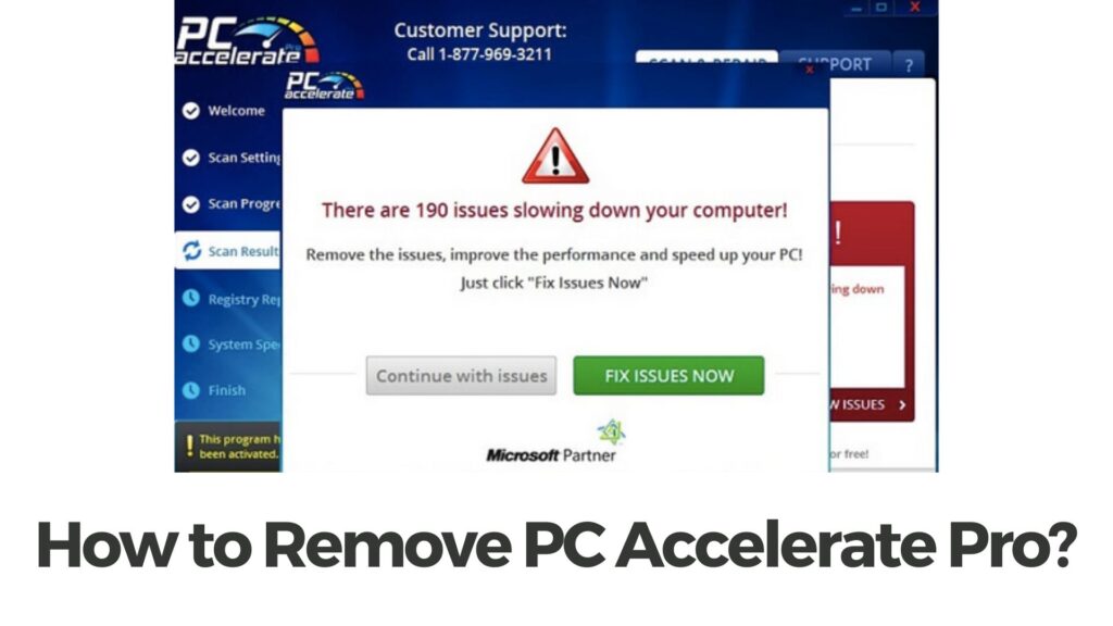 Remover vírus PC Accelerate Pro