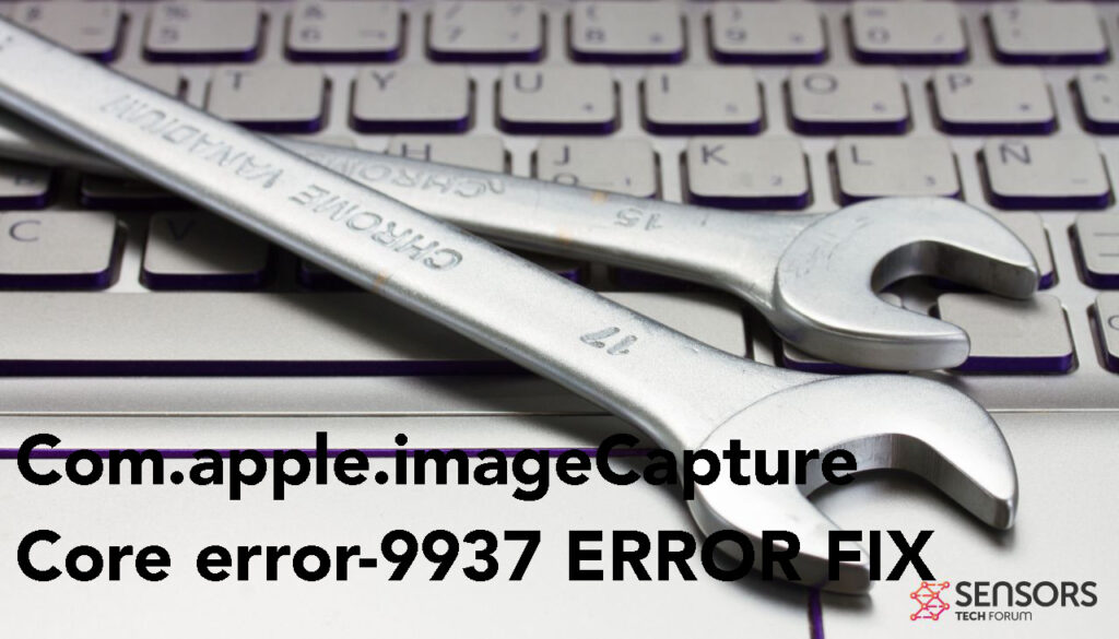 Com.apple.imageCaptureCore erreur-9937