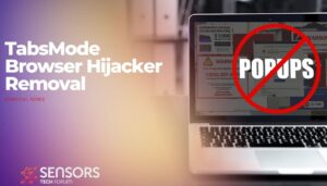 Entfernung des TabsMode-Browser-Hijackers - sensortechforum-com