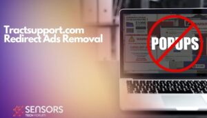 Suppression des publicités de redirection Tractsupport.com - sensorstechforum