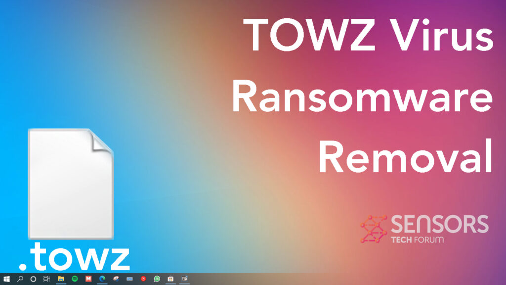 towz virus files decryptor