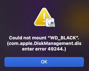 Fout 49244 gids voor het verwijderen van screenshots van mac