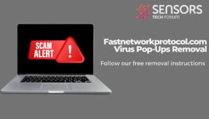 Fastnetworkprotocol.com ウィルス ポップアップの除去 - Sensorstechforum