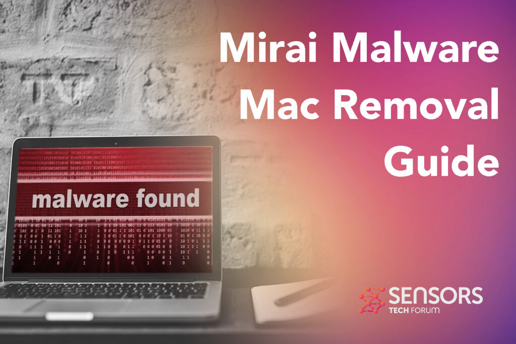 Virus Mirai Mac - Comment faire pour supprimer ce
