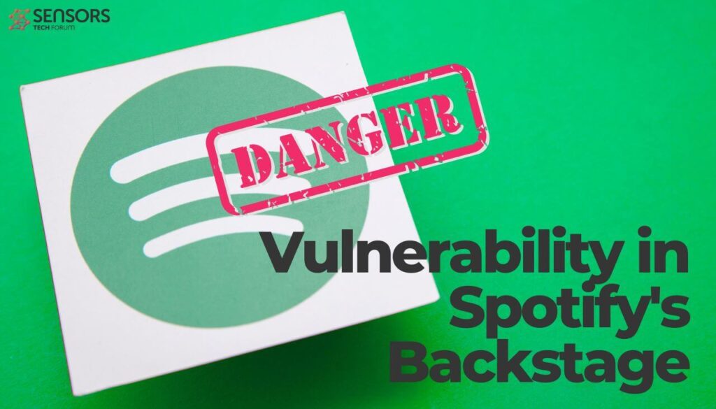 Vulnerability in Spotify's Backstage