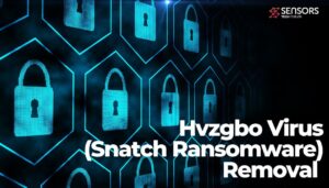 Hvzgbo Virus - removal - sensorstechforum