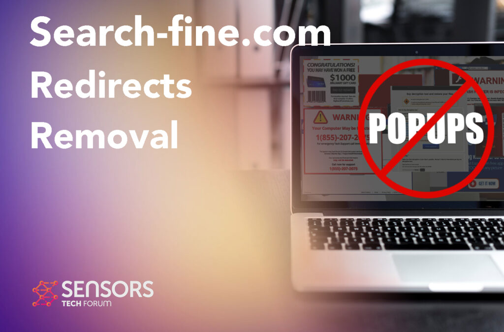 Search-fine.com Virus Redirects - Removal Guide [Uninstall]