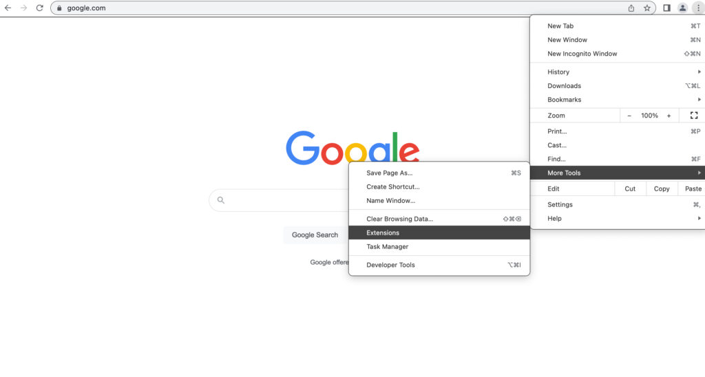 Google Chrome-Erweiterungen -Sensorstechforum