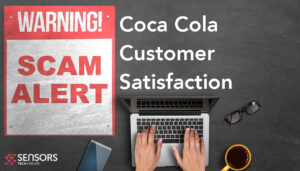 Golpe da Pesquisa de Satisfação do Cliente da Coca Cola
