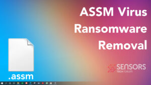 assm virus files remove