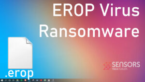 Erop virus ransomware eliminar descifrador gratis